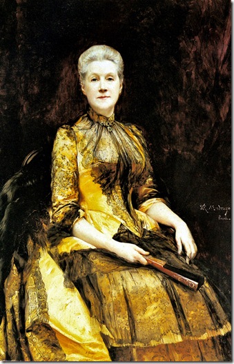 Raimundo Madrazo - A Portrait of Mrs. James Leigh Coleman