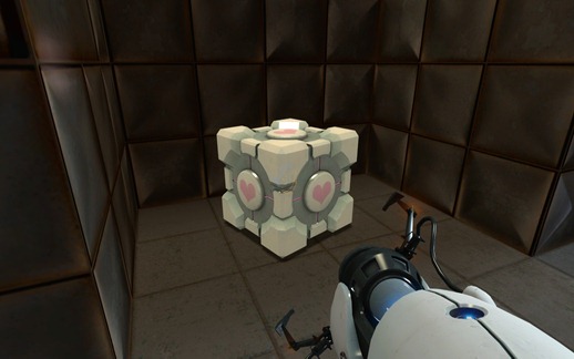 Perfil: Weighted Companion Cube (Portal) - PlayStation Blast