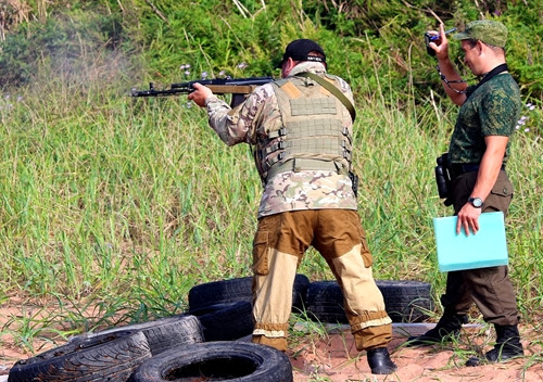 На острове Русском состоялся 3-й открытый чемпионат ТОФ по прикладной стрельбе