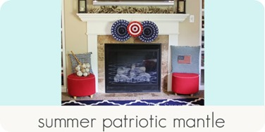 summer patriotic mantle