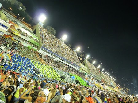 Carnavalul de la Rio:  Sambodrom