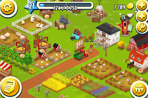 4&thinsp;日目の&thinsp;HayDay&thinsp;農場