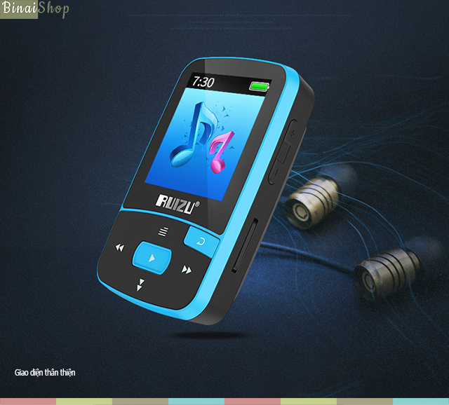 Máy nghe nhạc bluetooth thể thao Ruizu X50