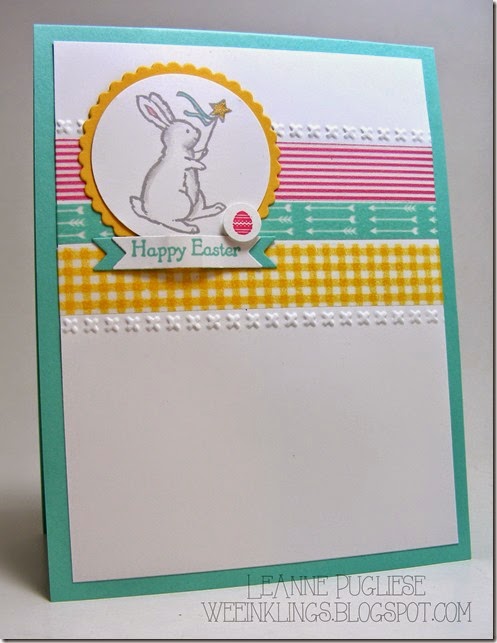 LeAnne Pugliese WeeInklings Paper Players 192 Storybook Friends Happy Easter STampin Up