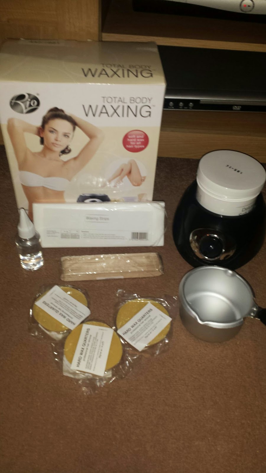 Cuticle to beautiful Rio total body wax kit review