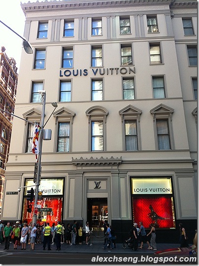 Down Memory Lane: AU2011 - Louis Vuitton George Street Maison