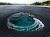 Ivanhoe Reservoir Covered With 400,000 Black Plastic Balls