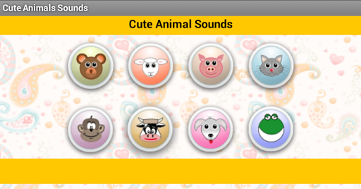 【免費教育App】Cute Animal Sounds for Babies-APP點子