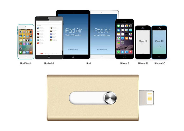 i flash drive usb gắn ngoài cho điện thoại