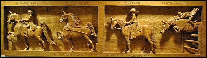 10c - American Saddlebred Carving - Versatility