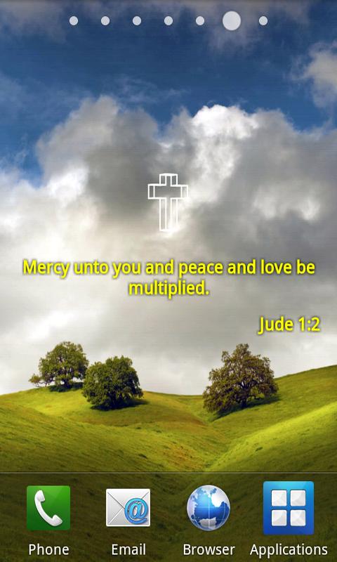 Bible Verses Live Wallpaper Screen 2