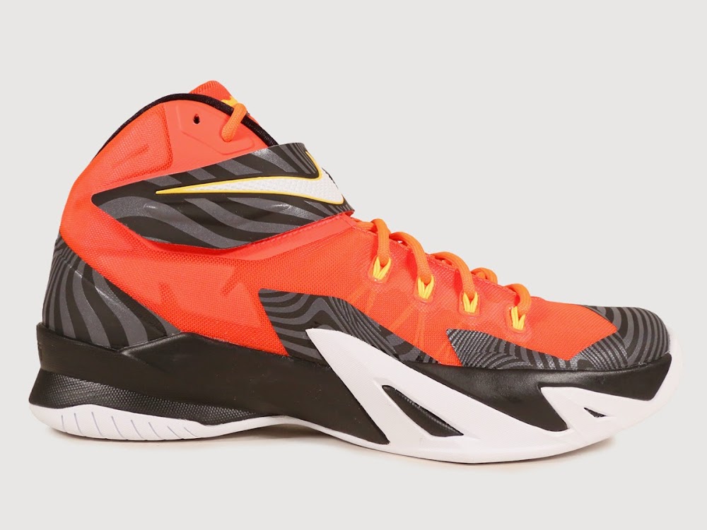 New Arrival Nike Zoom LeBron Soldier 8 University Red Black