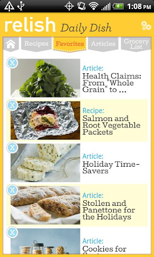 【免費生活App】Relish Daily Dish Recipes-APP點子