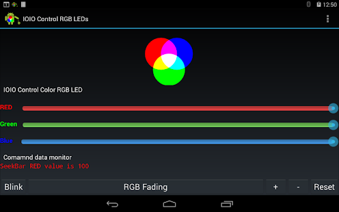 Lastest IOIO Bluetooth RGB LED Control APK