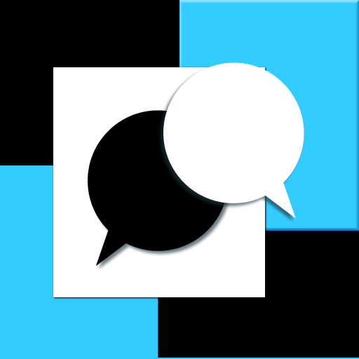 SkyBlue White Black Go SMS Pro LOGO-APP點子