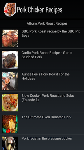 【免費健康App】Pork Recipes-APP點子