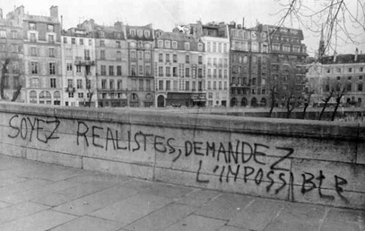 Resultado de imagen de slogans y graffitis mayo del 68 biblioteca nacional de francia