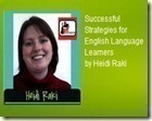 Sucessful Strategies for English Language Learners - Webinar
