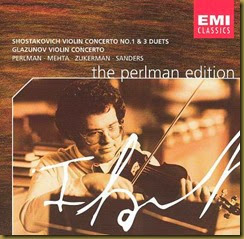 Shostakovich Concierto para violin 1 Perlman Mehta