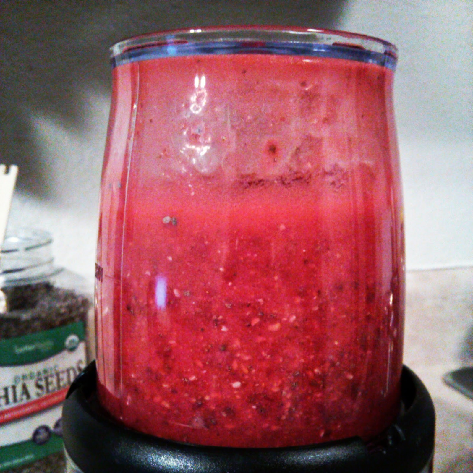 An Onion Exposed Raspberry Chia Jam