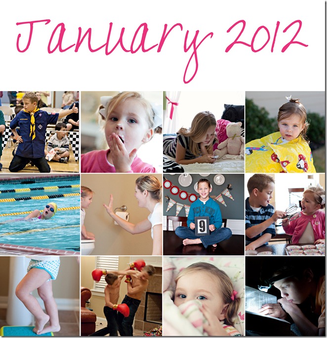 January 2012 Collage