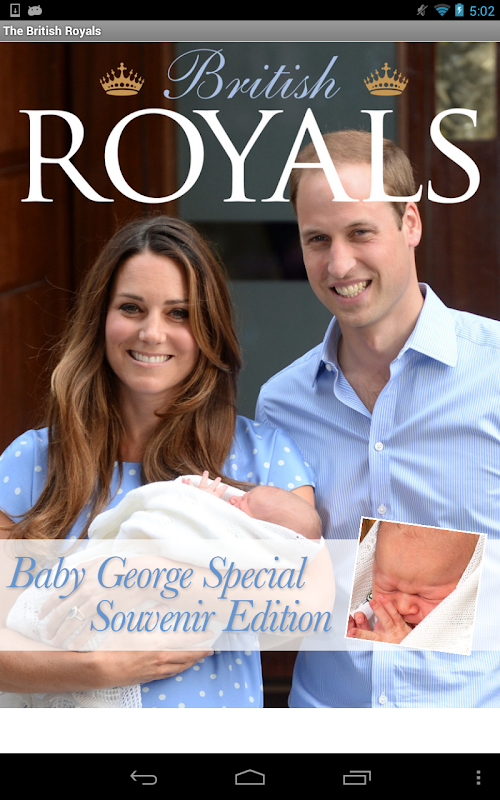 Android application The British Royals screenshort