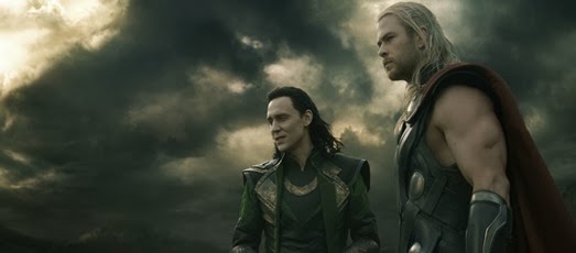 "Marvel's Thor: The Dark World"..L to R: Loki (Tom Hiddleston) & Thor (Chris Hemsworth)..Ph: Film Frame..Â© 2013 MVLFFLLC. TM & Â© 2013 Marvel. All Rights Reserved.