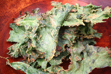 Wasabi Kale Chips
