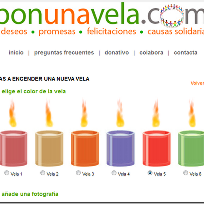 Enciende una vela virtual