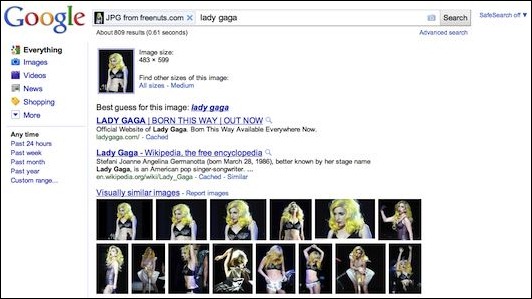 Search Through Images With Google Images