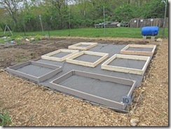 positioning beds in plot