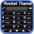 RocketDial Neon Black Theme2.0