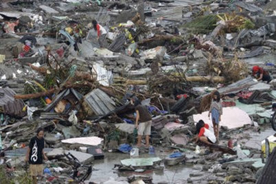 Filipinas Tifón Yolanda