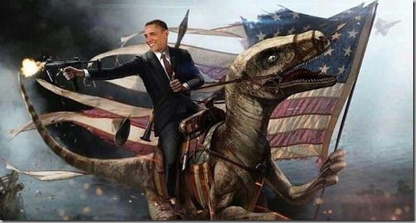 Obama dinosaur