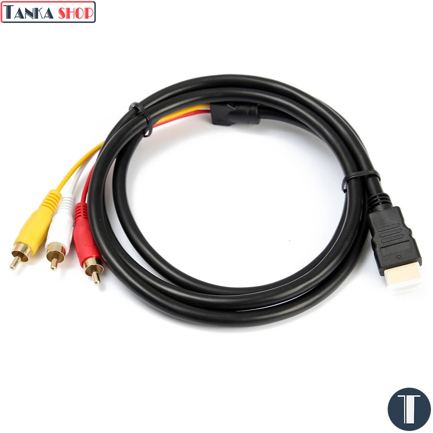 Cáp HDMI Cáp chuyển đổi HDMI sang AV 3 RCA