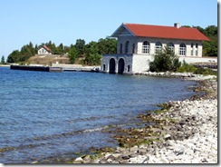 Rock Island boathouse