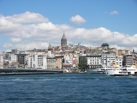 Obiective turistice: turnul Galata Istanbul