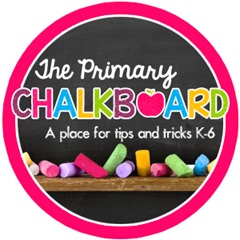 primary chalkboard button