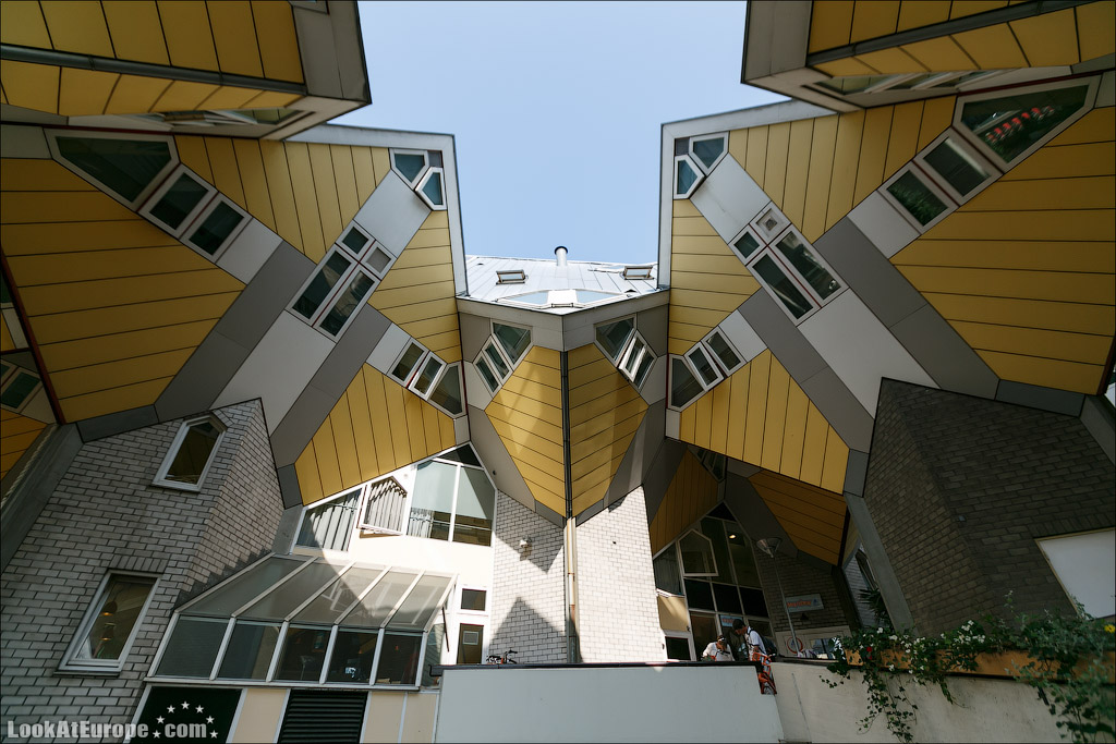 LookAtEurope.com - Кубические дома в Роттердаме | Holland, Kubuswoningen in Rotterdam