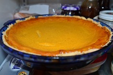 Stonewall Kitchen's recipe pumpkin custard pie