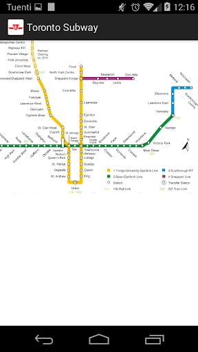 【免費交通運輸App】Toronto Subway (offline)-APP點子