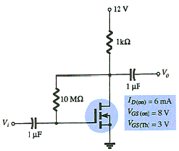 MCQs in DC Biasing – FETs Fig. 08 MCQs in DC Biasing – FETs Fig. 08