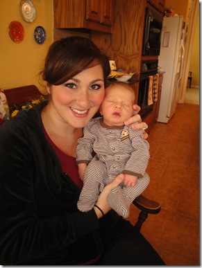 4.  Knox's first Thanksgiving - time with Mommy