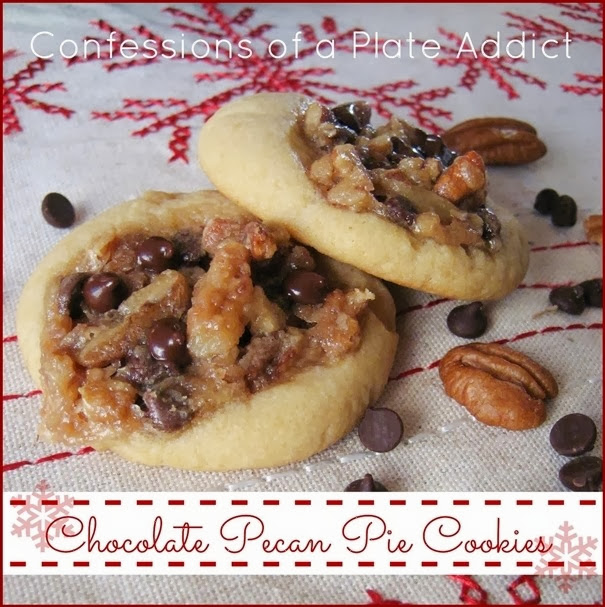 CONFESSIONS OF A PLATE ADDICT Chocolate Pecan Pie Cookies