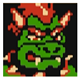 Bowser - World Heroes 2 Nes