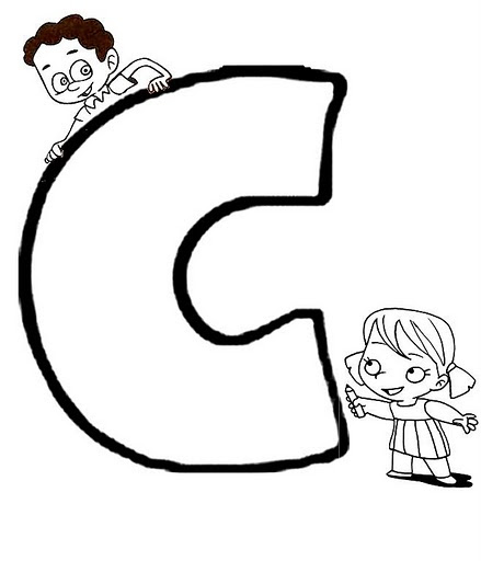 Imagenes Con La Letra C Para Colorear