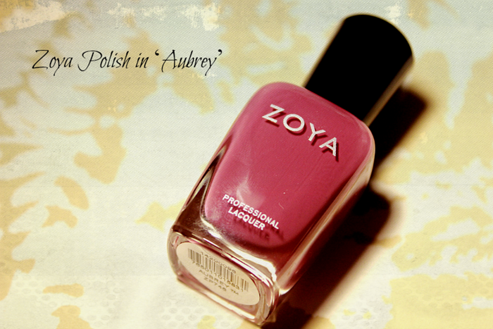 Zoya Polish in ‘Aubrey’