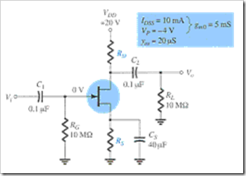 MCQs in FET Amplifiers Fig. 16