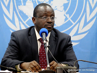 Fidele Sarassoro, représentant spécial adjoint du secrétaire général de l’Onu en RDC. Radio Okapi/ Ph. John Bompengo