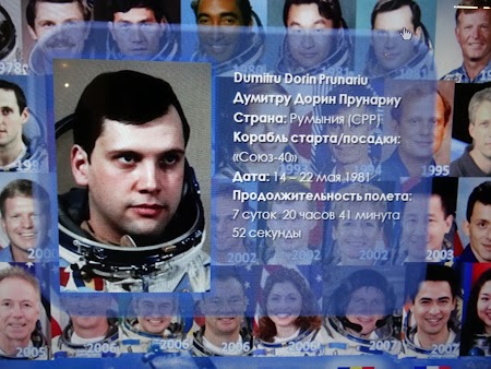 Muzeul Spatiului Moscova: Dumitru Prunariu, singurul cosmonaut roman